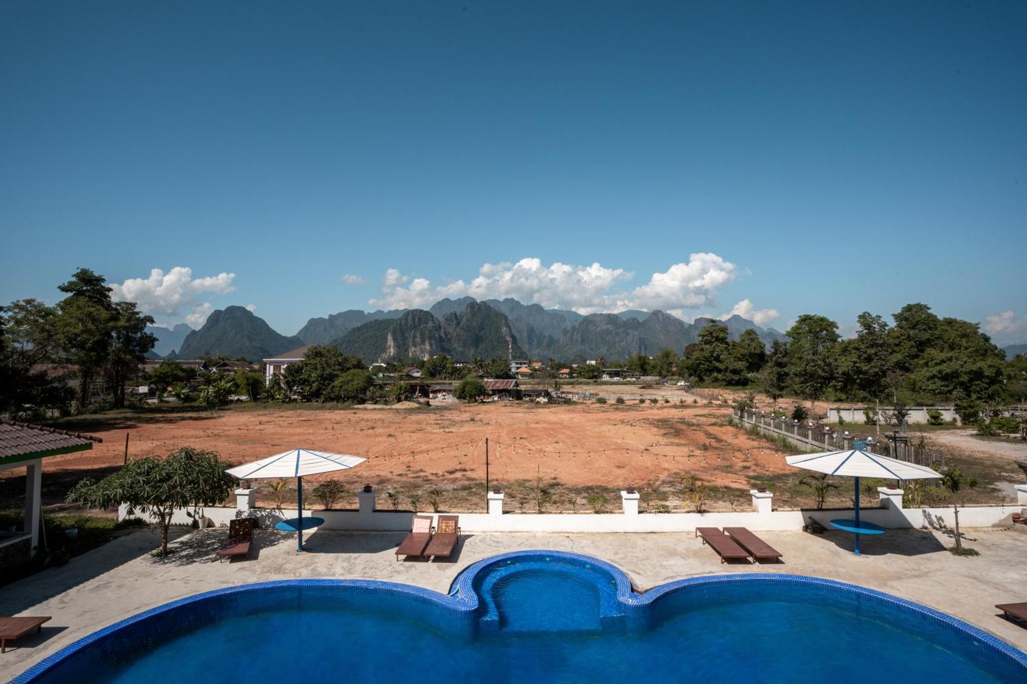 Vang Vieng Garden Resort Exteriör bild