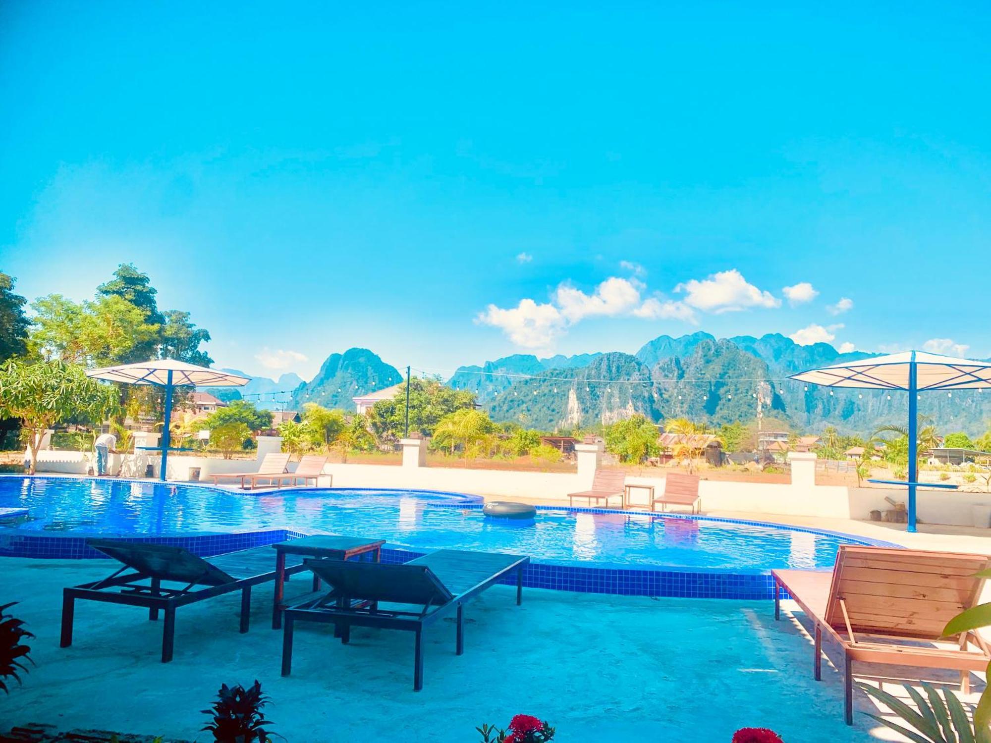 Vang Vieng Garden Resort Exteriör bild